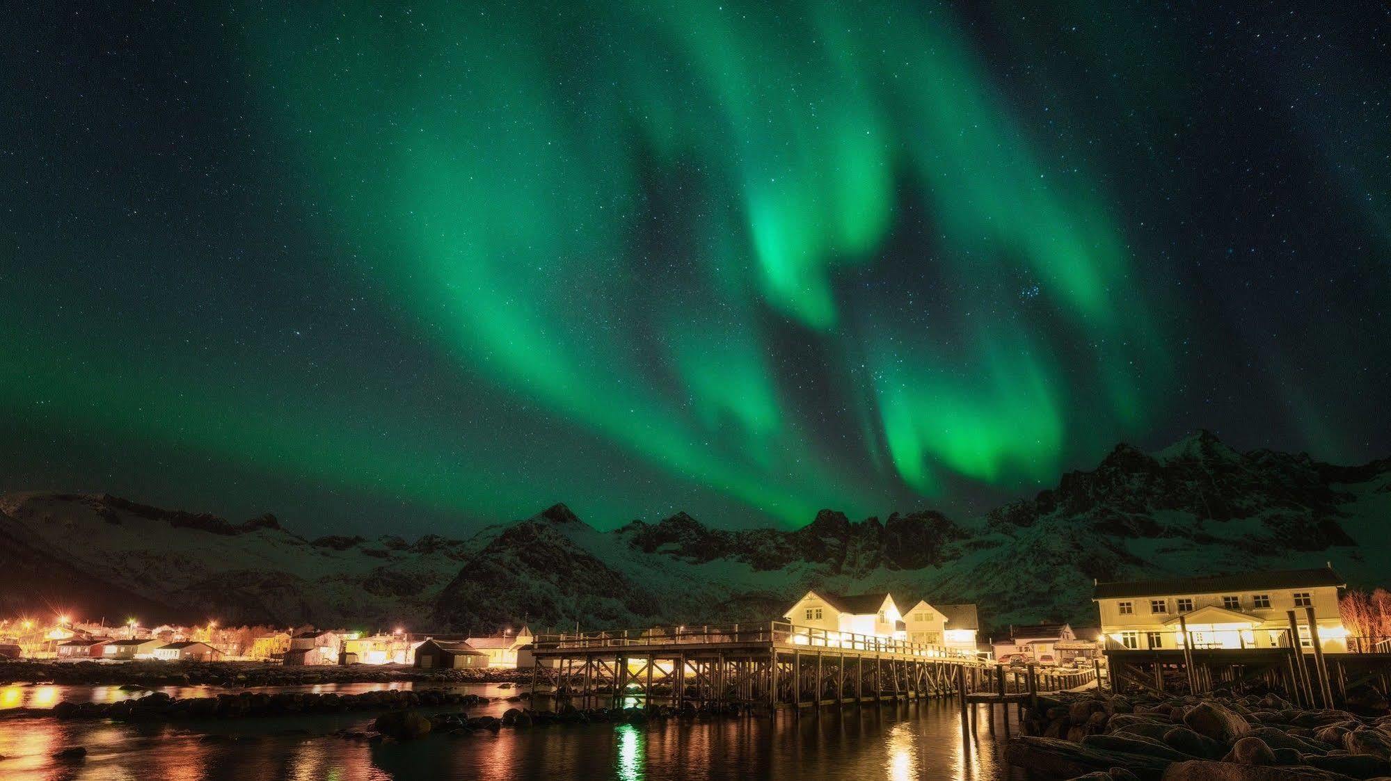 Mefjord Brygge Hotel Tromso Ngoại thất bức ảnh