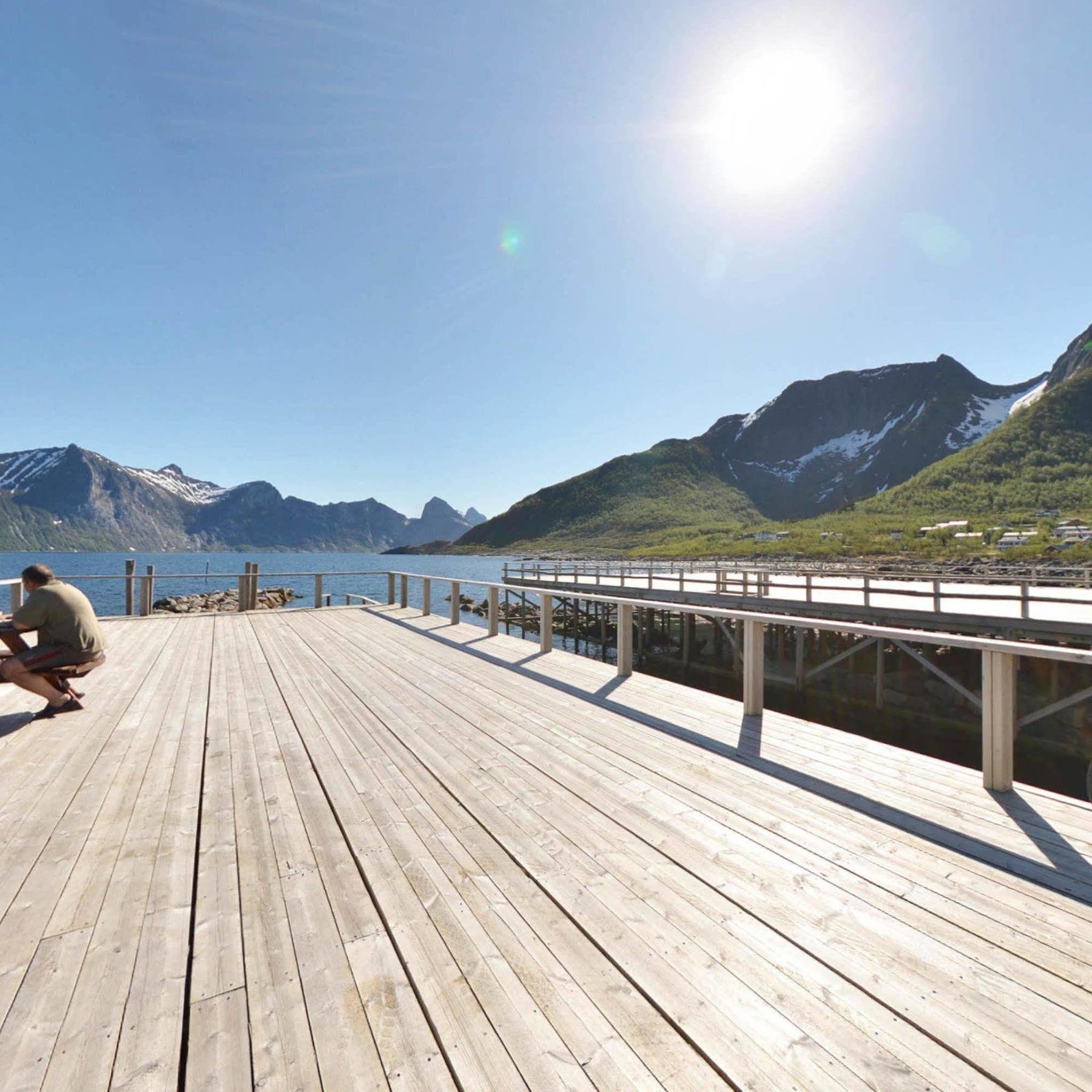 Mefjord Brygge Hotel Tromso Ngoại thất bức ảnh